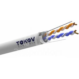 Кабель витая пара F/UTP 2х2х24AWG кат.5E PVC TOKOV ELECTRIC TKE-C06-F22-5E-305-PVC
