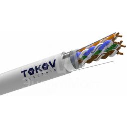 Кабель витая пара F/UTP 4х2х24AWG(0.48мм) кат.5E PVC Fluke tested TOKOV ELECTRIC TKE-C06-F/UTP-42-5E-305