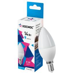 Лампа светодиодная CN 14Вт E14 4500К 1260лм 174-265В КОСМОС LkecLED14wCNE1445