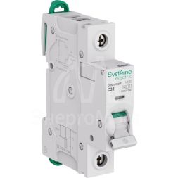 Выключатель автоматический модульный 1п C 32А 6кА АВ Systeme9 230В SE S9F22132