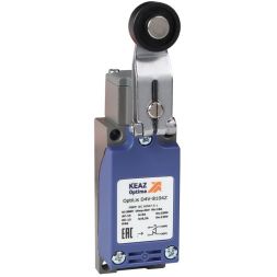 Выключатель концевой OptiLiS D4V-8104Z рычаг метал. с роликом пластик. XCKP2118P16 КЭАЗ 365290