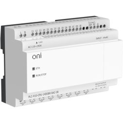 Модуль ЦПУ ПЛК 410 14 DI 8 RO 220В AC с Ethernet портом без экрана ONI PLC-410-CPU-14D08R-0AC-00