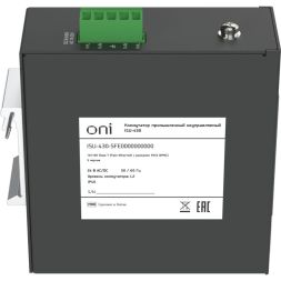 Коммутатор промышленный неуправляемый ISU-430 Ethernet 5 портов 10/100BaseT разъем RJ45 24В AC/12/24/48В DC с резервированием ONI ISU-430-5FE0000000000
